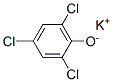 potassium 2,4,6-trichlorophenolate  Structural
