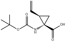 1-[[(1,1-dimethylethoxy)carbonyl]amino]-2-ethenyl-,(1S,2R)- Structural