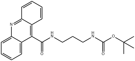 (3-[(ACRIDINE-9-CARBONYL)-AMINO]-PROPYL)-CARBAMIC ACID TERT-BUTYL ESTER