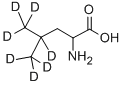 DL-LEUCINE-4,5,5,5,6,6,6-D7 Structural