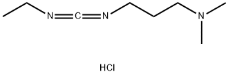 1-(3-Dimethylaminopropyl)-3-ethylcarbodiimide hydrochloride Structural