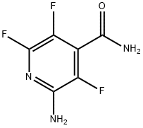 2-AMINO-3,5,6-TRIFLUORO-PYRIDINE-4-CARBOXAMIDE Structural