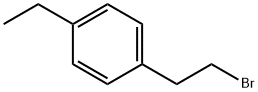 1-(2-bromoethyl)-4-ethylbenzene Structural