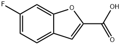 6-Fluorobenzofuran-2-carboxylic acid Structural