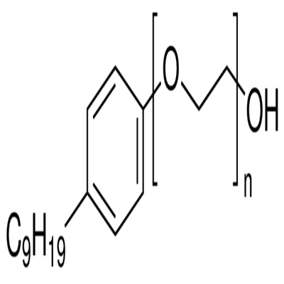 POLYETHYLENE GLYCOL MONO-4-NONYLPHENYL ETHER Structural