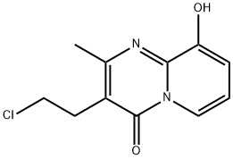 3-(2-Chloroethyl)-2-methyl-9-hydroxy-4H-pyrido[1,2-a]pyrimidin-4-one (Paliperidone) Structural