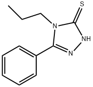 5-phenyl-4-propyl-4H-1,2,4-triazole-3-thiol Structural