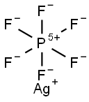 Silver hexafluorophosphate Structural