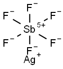 Silver hexafluoroantimonate Structural