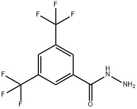 3,5-BIS(TRIFLUOROMETHYL)BENZHYDRAZIDE Structural