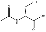 N-acetyl-D-cysteine Structural