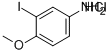 3-Iodo-4-methoxyaniline HCl,3-IODO-4-METHOXYANILINE HYDROCHLORIDE