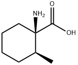Cyclohexanecarboxylic acid, 1-amino-2-methyl-, (1R,2S)- (9CI) Structural