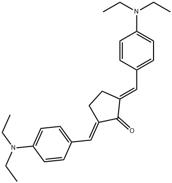 (2E,5E)-2,5-BIS[(4-(DIETHYLAMINO)PHENYL)METHYLENE]CYCLOPENTANONE