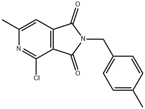 4-Chloro-6-methyl-2-(4-methylbenzyl)-2,3-dihydro-1H-pyrrolo[3,4-c]pyridine-1,3-dione