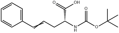 BOC-D-STYRYLALANINE DCHA SALT Structural