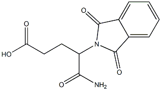 D-4-PhthaliMido-glutaraMic Acid Structural