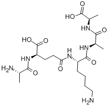 ALA-D-GAMMA-GLU-LYS-D-ALA-D-ALA Structural