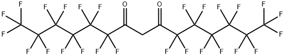 8H,8H-PERFLUOROPENTADECANE-7,9-DIONE Structural