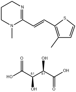 MORANTEL-TARTRAT VETRANAL,morantel tartrate monohydrat,MORANTEL TARTRATE HYDRATE,MORANTEL TARTRATE MONOHYDRATE,MORANTEL TARTRATE,MORANTEL TARTRATE SALT