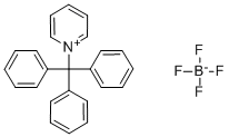 1-(TRIPHENYLMETHYL)PYRIDINIUM TETRAFLUOROBORATE Structural