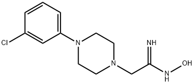 2-[4-(3-CHLOROPHENYL)PIPERAZIN-1-YL]-N-HYDROXYETHANIMIDAMIDE