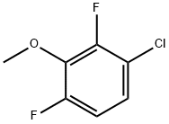 3-CHLORO-2,6-DIFLUOROANISOLE Structural