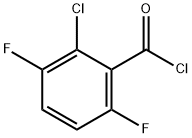 2-CHLORO-3,6-DIFLUOROBENZOYL CHLORIDE Structural