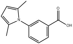 3-(2,5-dimethyl-1H-pyrrol-1-yl)benzoic acid Structural