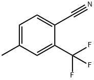 4-Methyl-2-(trifluoromethyl)Benzonitrile Structural