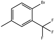 2-Bromo-5-methylbenzotrifluoride Structural