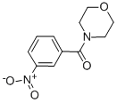 MORPHOLINO(3-NITROPHENYL)METHANONE Structural