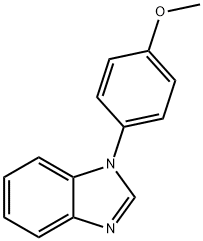 1-(4-METHOXYPHENYL)-1H-BENZOIMIDAZOLE Structural