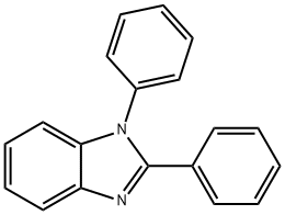 1,2-Diphenyl-1H-benzimidazole Structural