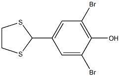 2,6-DIBROMO-4-(1,3-DITHIOLAN-2-YL)PHENOL