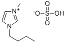 1-BUTYL-3-METHYLIMIDAZOLIUM HYDROGENSULFATE Structural