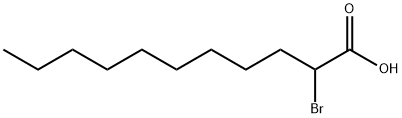 2-BROMOUNDECANOIC ACID Structural