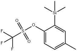 4-METHYL-2-(TRIMETHYLSILYL)PHENYL TRIFLUOROMETHANESULFONATE Structural