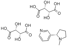 NICOTINE BI-L-(+)-TARTRATE Structural