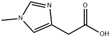 (1-METHYL-1H-IMIDAZOL-4-YL)-ACETIC ACID Structural