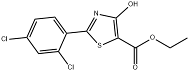 ETHYL 2-(2,4-DICHLOROPHENYL)-4-HYDROXYTHIAZOLE-5-CARBOXYLATE