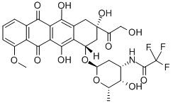 N-trifluoroacetyladriamycin Structural