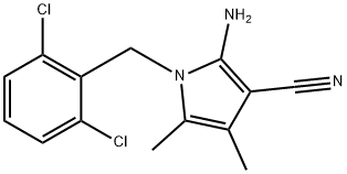 2-AMINO-1-(2,6-DICHLOROBENZYL)-4,5-DIMETHYL-1H-PYRROLE-3-CARBONITRILE