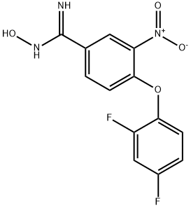 4-(2,4-DIFLUOROPHENOXY)-N'-HYDROXY-3-NITROBENZENECARBOXIMIDAMIDE