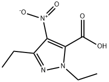 1,3-DIETHYL-4-NITRO-1H-PYRAZOLE-5-CARBOXYLIC ACID