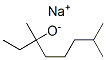 Sodium 3,7-dimethyl-3-octanoxide Structural