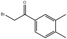 2-BROMO-1-(3,4-DIMETHYL-PHENYL)-ETHANONE Structural