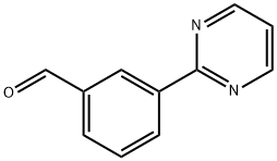 3-(PYRIMIDIN-2-YL)BENZALDEHYDE Structural