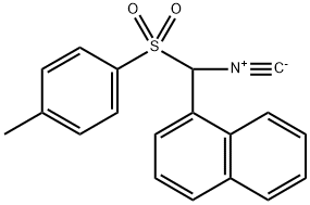 1-[ISOCYANO-(TOLUENE-4-SULFONYL)-METHYL]-NAPHTHALENE Structural