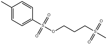 toluene-4-sulfonic acid 3-Methanesulfonyl-propyl ester Structural